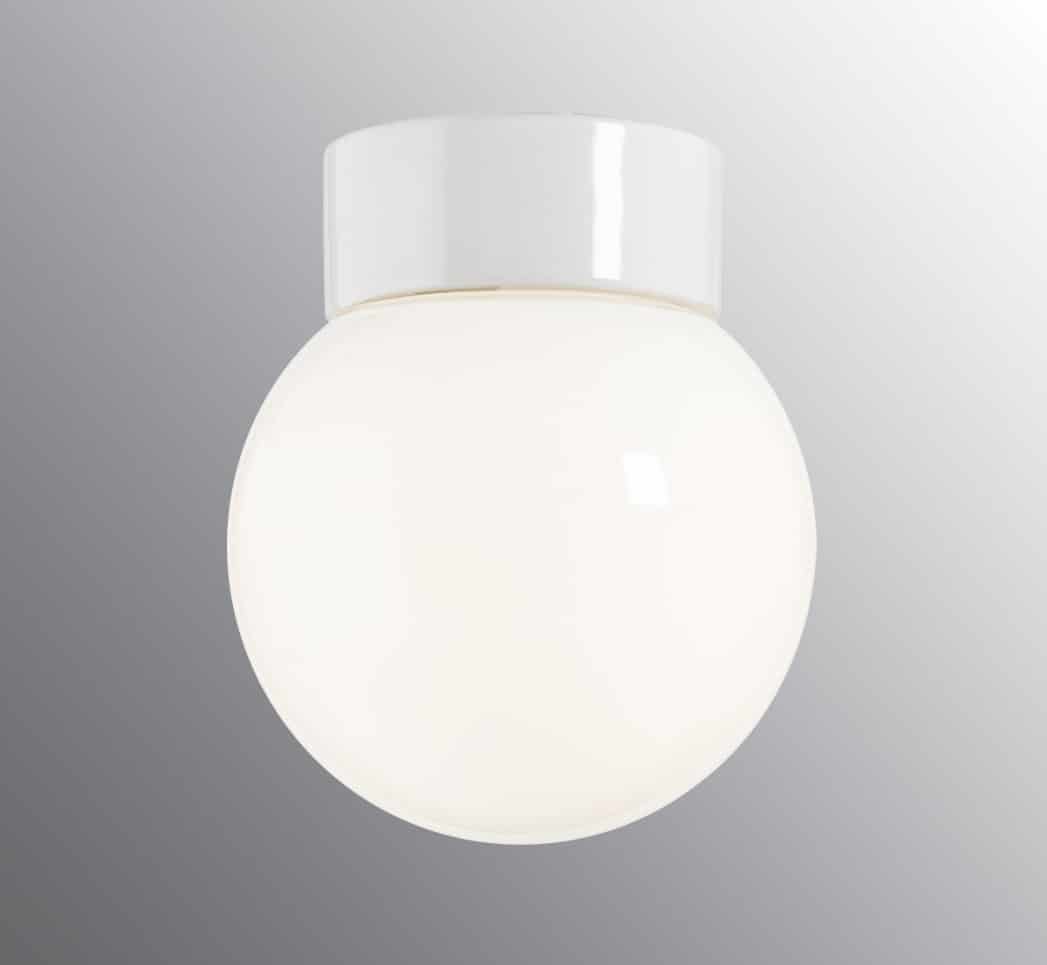 Classic Glob Ø150 Blank Opal Taklampe/Vegglampe LED IP20
