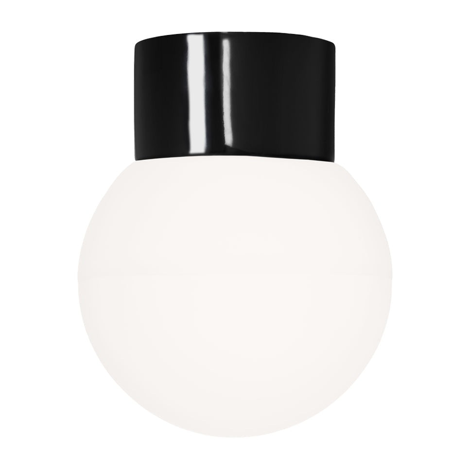 Globe 150 Matt Opal Taklampe/Vegglampe E27 IP54 Ifö Electric AB Taklampe