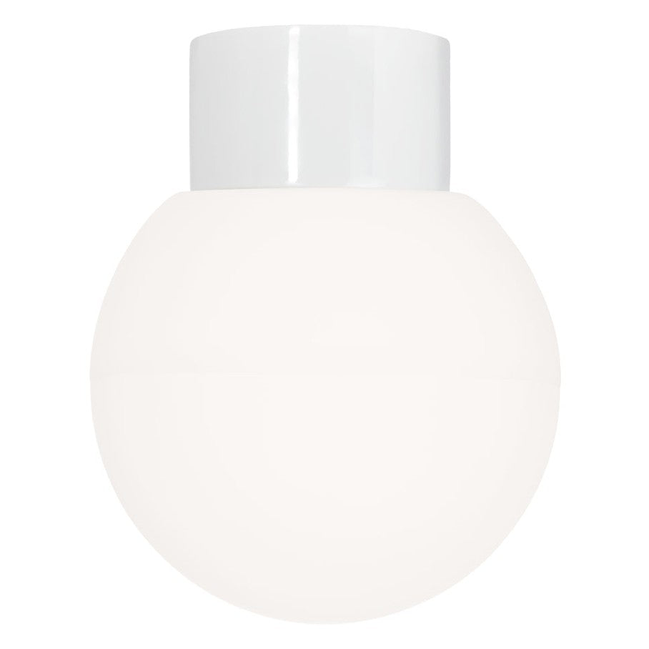 Glob 180 Matt Opal Taklampe/Vegglampe E27 IP54 Ifö Electric Taklampe/Vegglampe