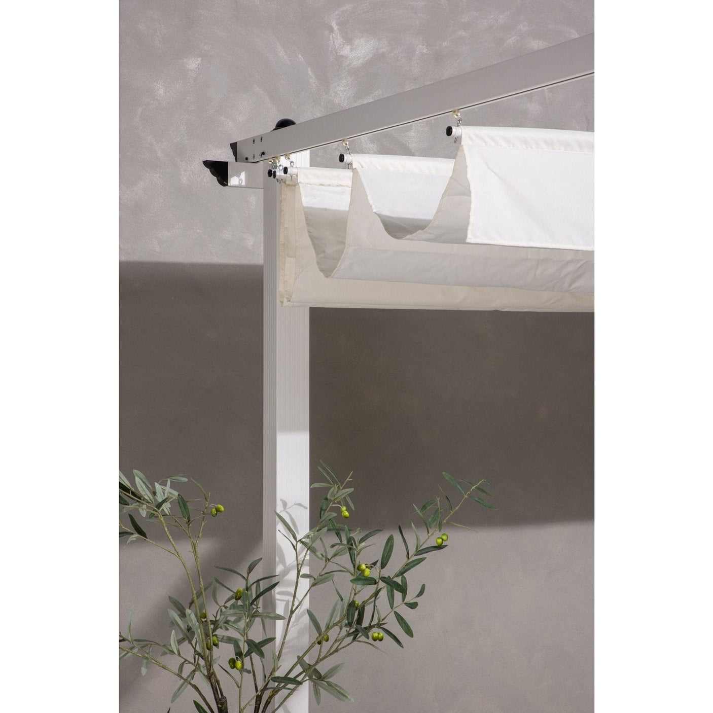 Lazio Pergola stål Venture Design Parasoll