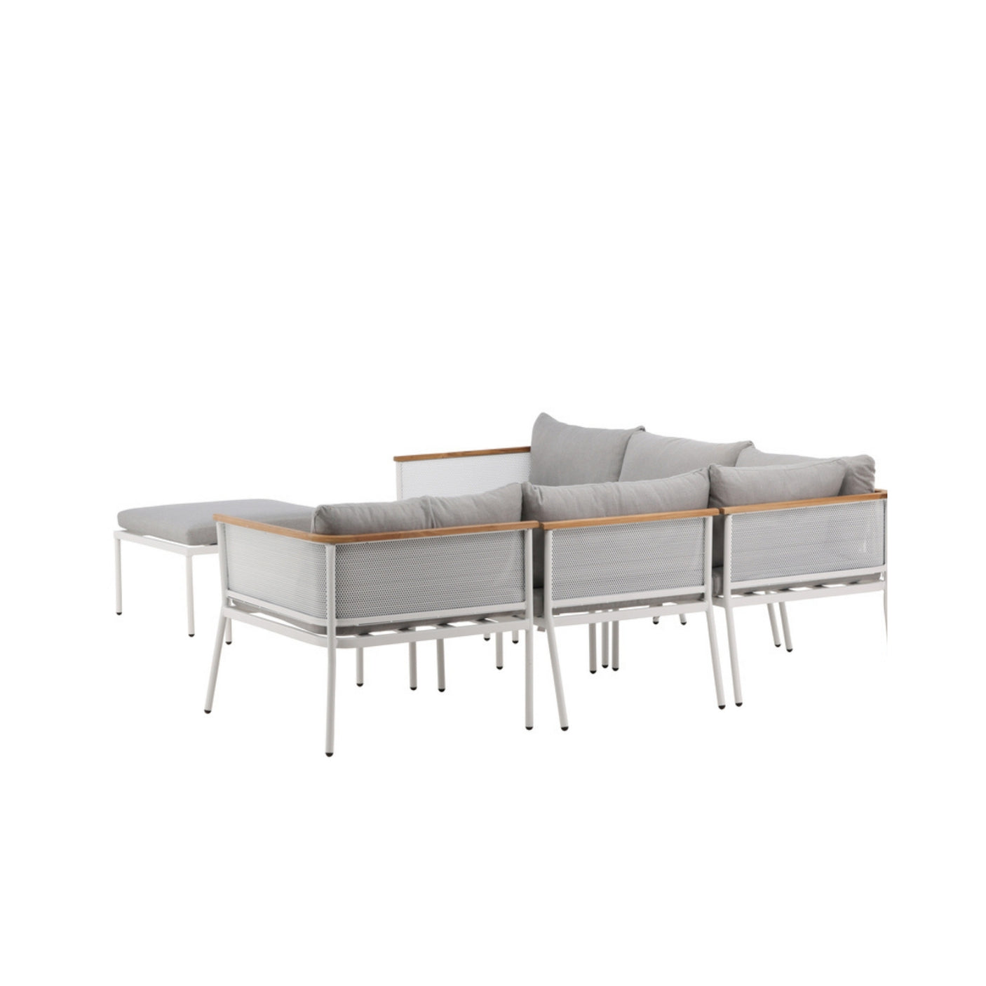 Nettan Corner Sofa Set Venture Design Loungegruppe