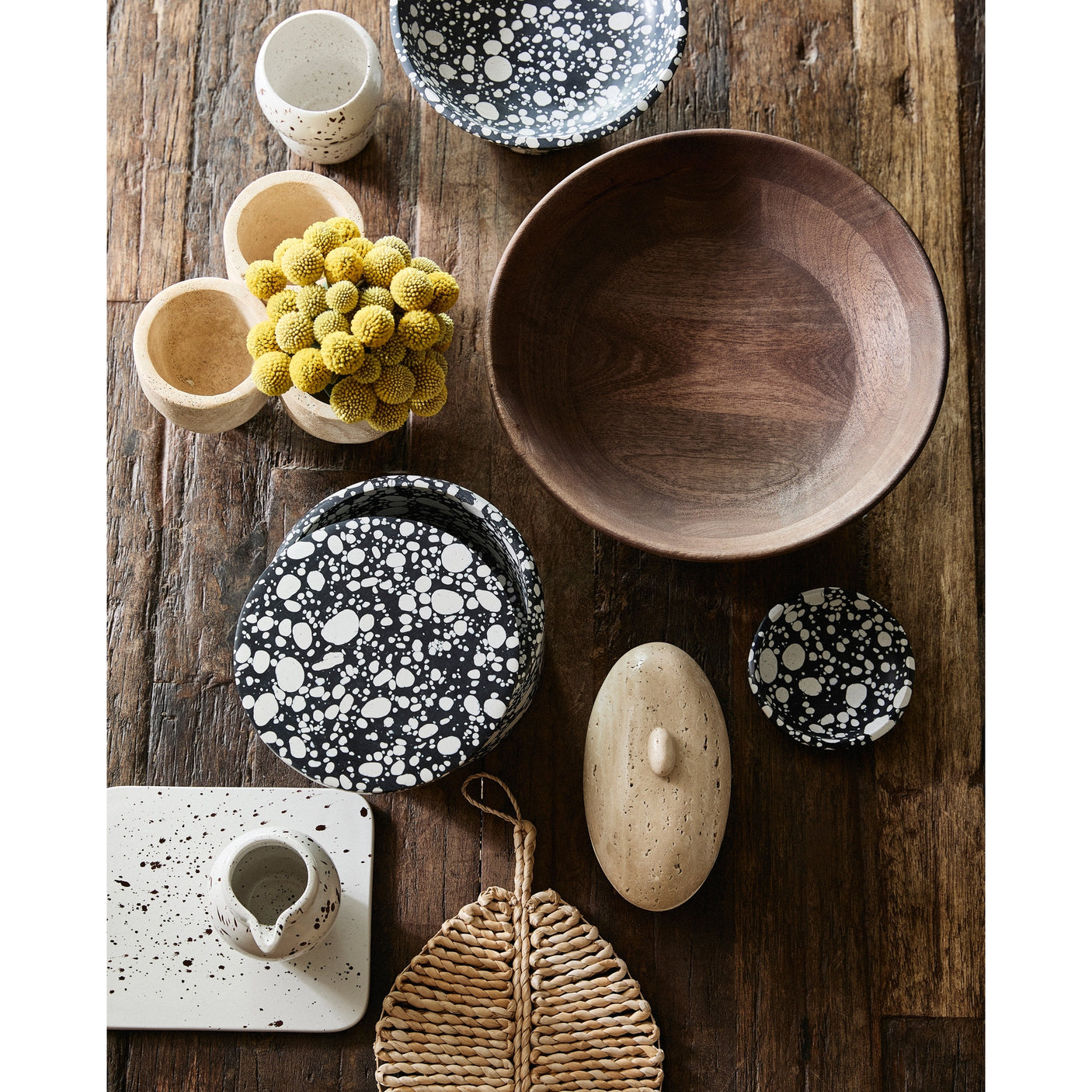 ROCA potte - råhvit Nordal DECO ITEMS