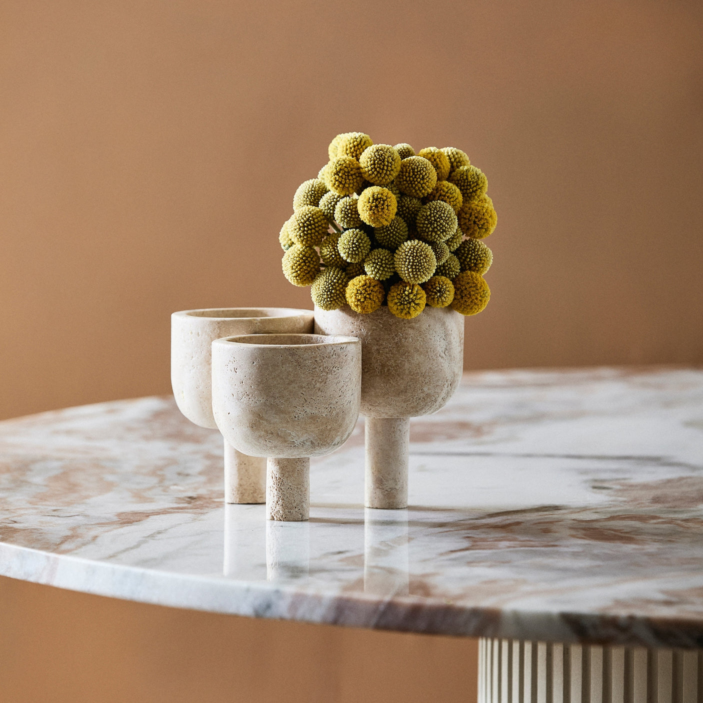 ROCA potte - råhvit Nordal DECO ITEMS