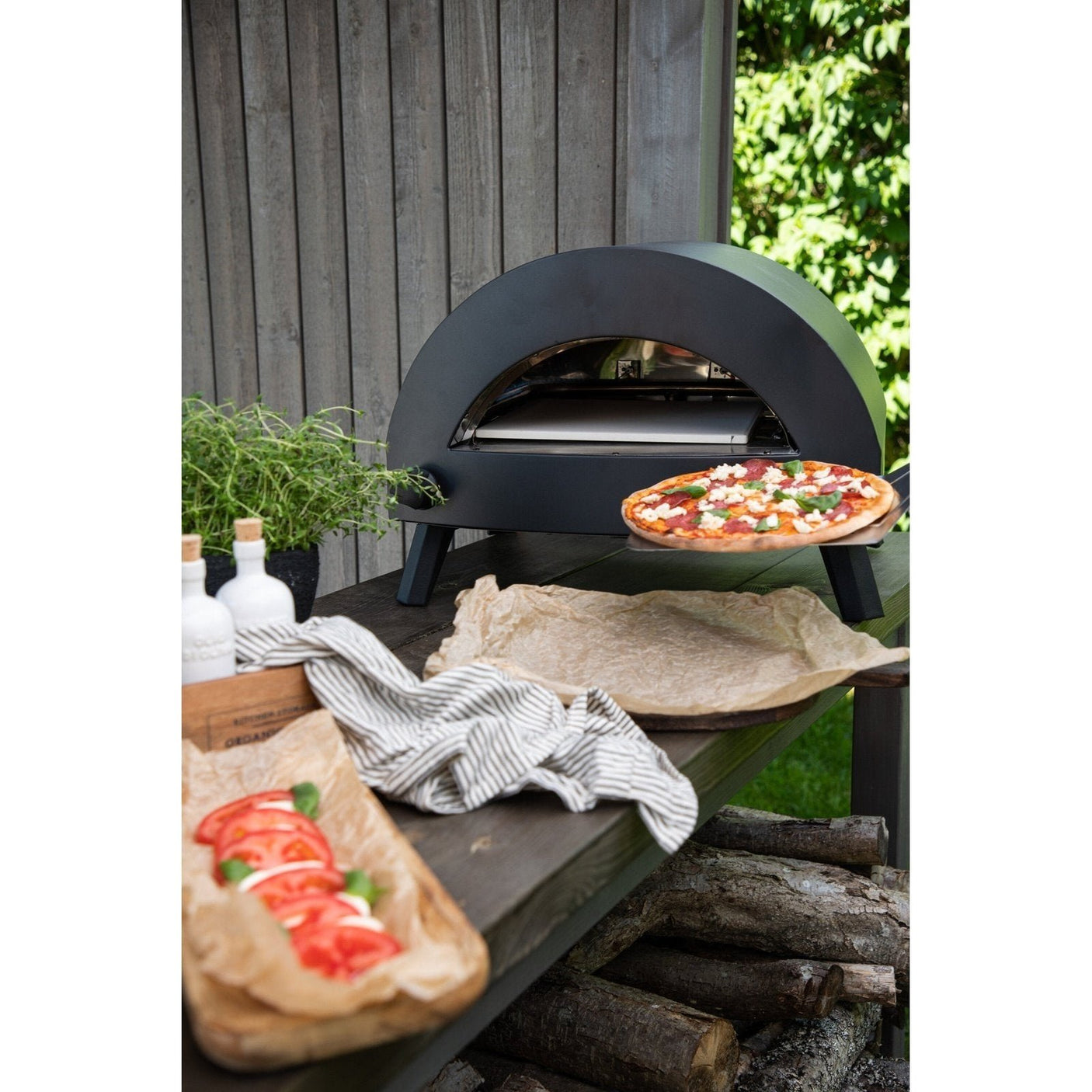 Bukom pizzaovn gass Venture Design Utekjøkken