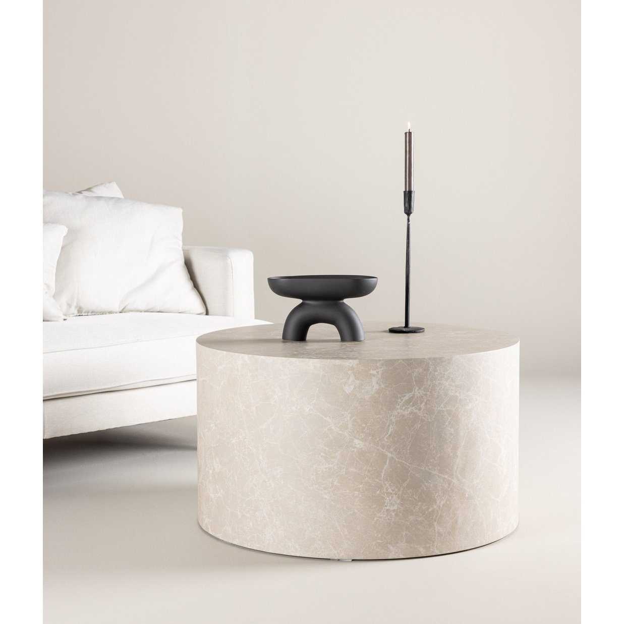 York sofabord Ø80 Venture Design Sofabord