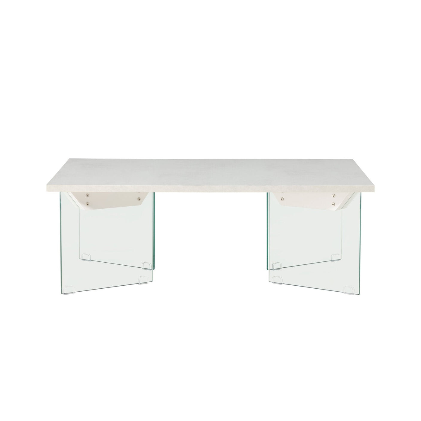 Ester - Glass / Betonglook Venture Design Sofabord