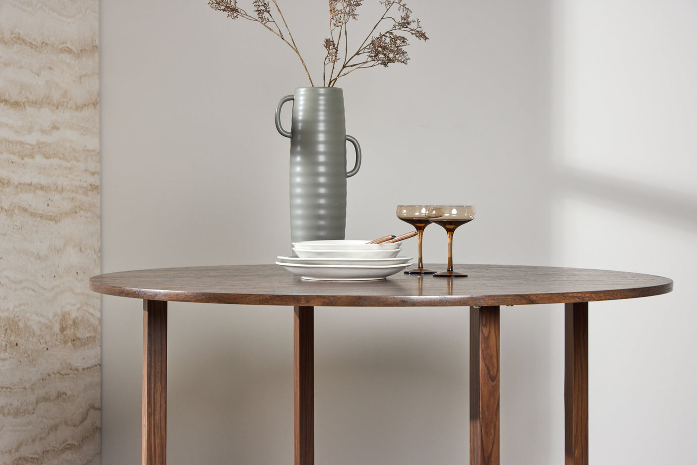 Durango rund spisebord Venture Design Rundt spisestuebord