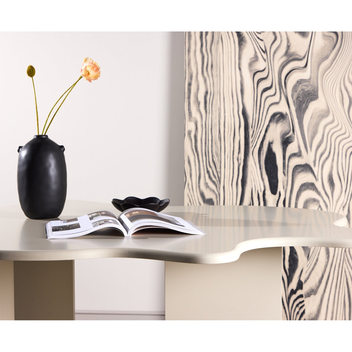 Blomster Oval Spisebord Venture Design Oval Spisebord