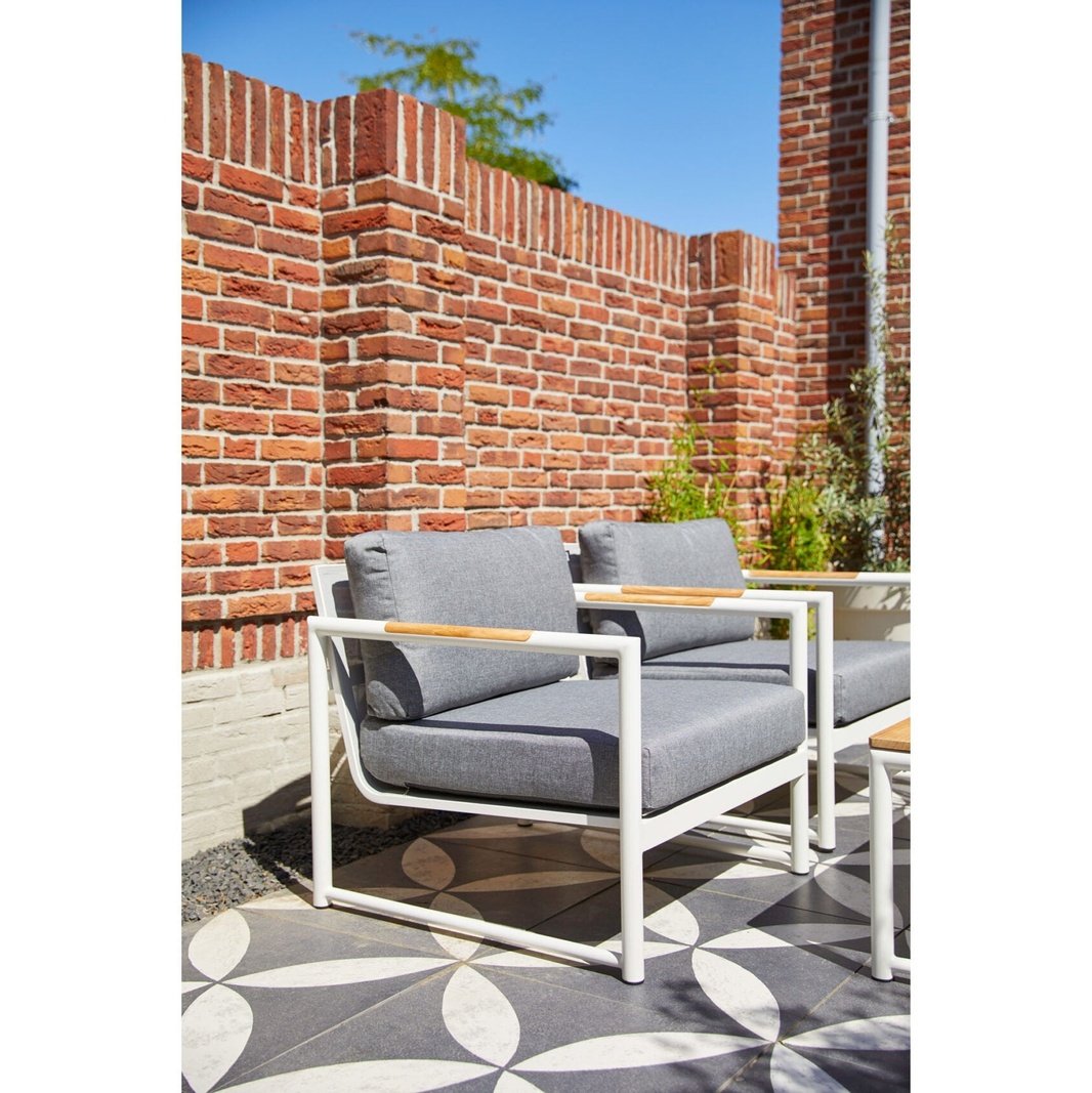 Fontaine 3-seter sofagruppe m/bord Hartman Loungegruppe