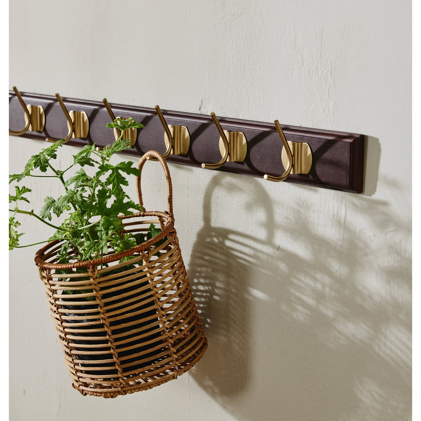 ZADAR fletningskurv i rattan - ø18 cm - natur Nordal STORAGE