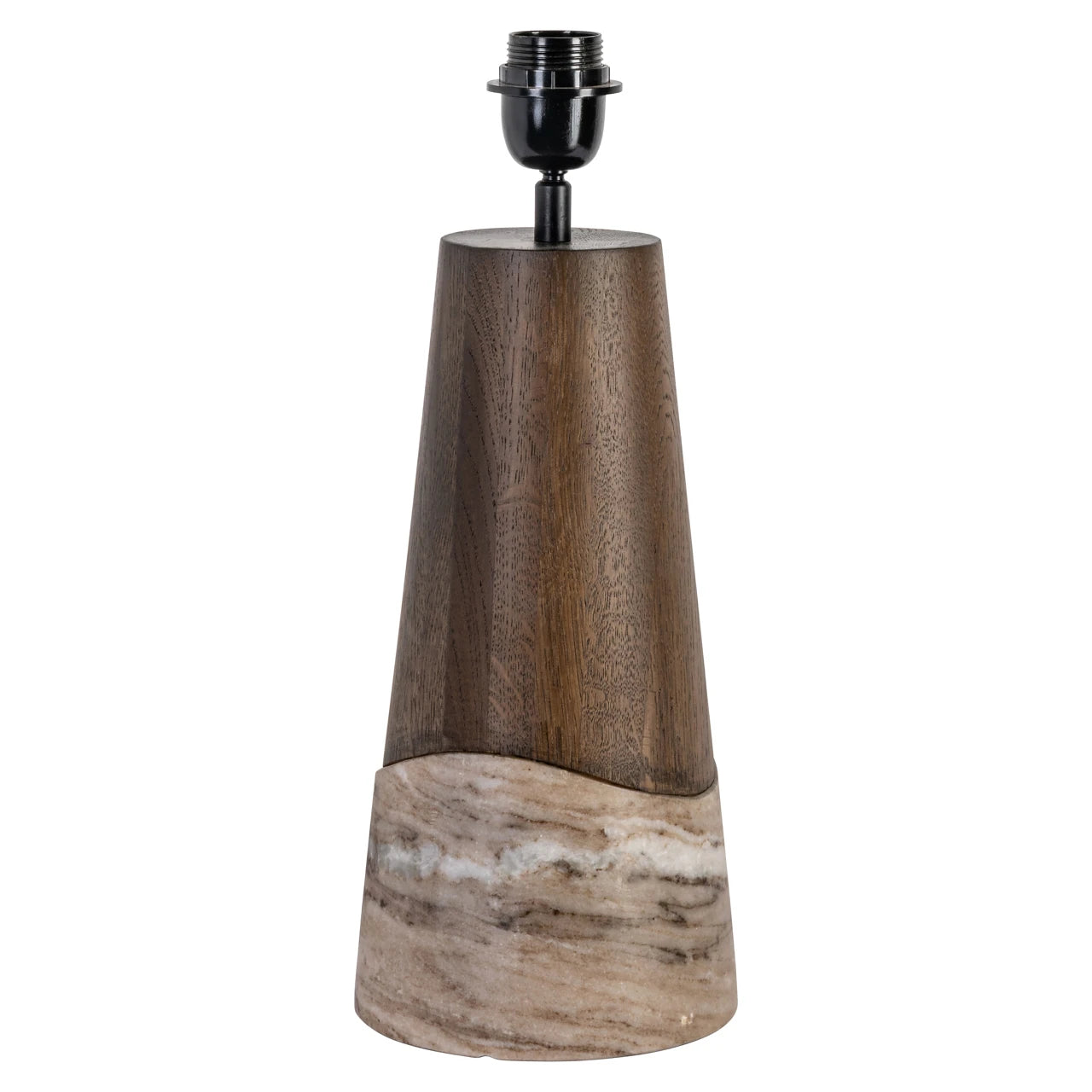 Bordlampe Peyton røykfarget kullfarget Richmond Interiors Bordlampe