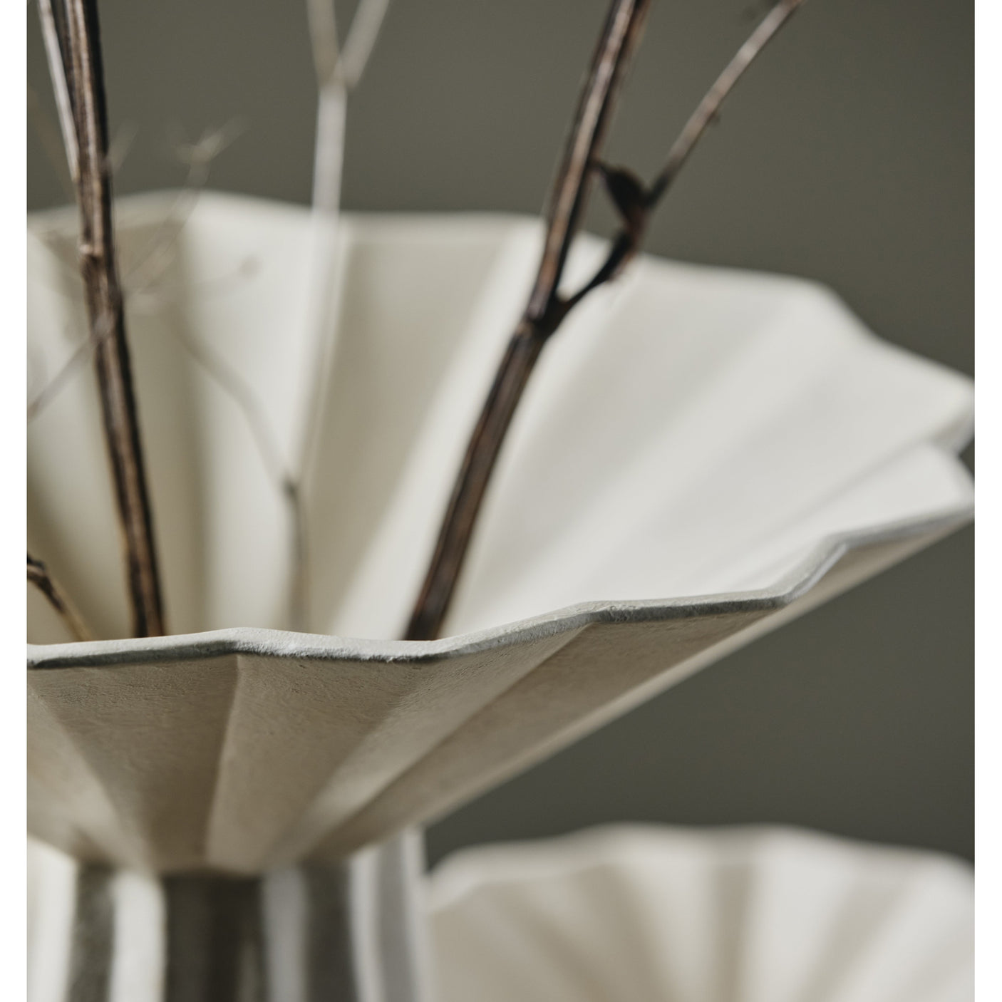 MINU vase, L - rå hvit Nordal VASEBOWL