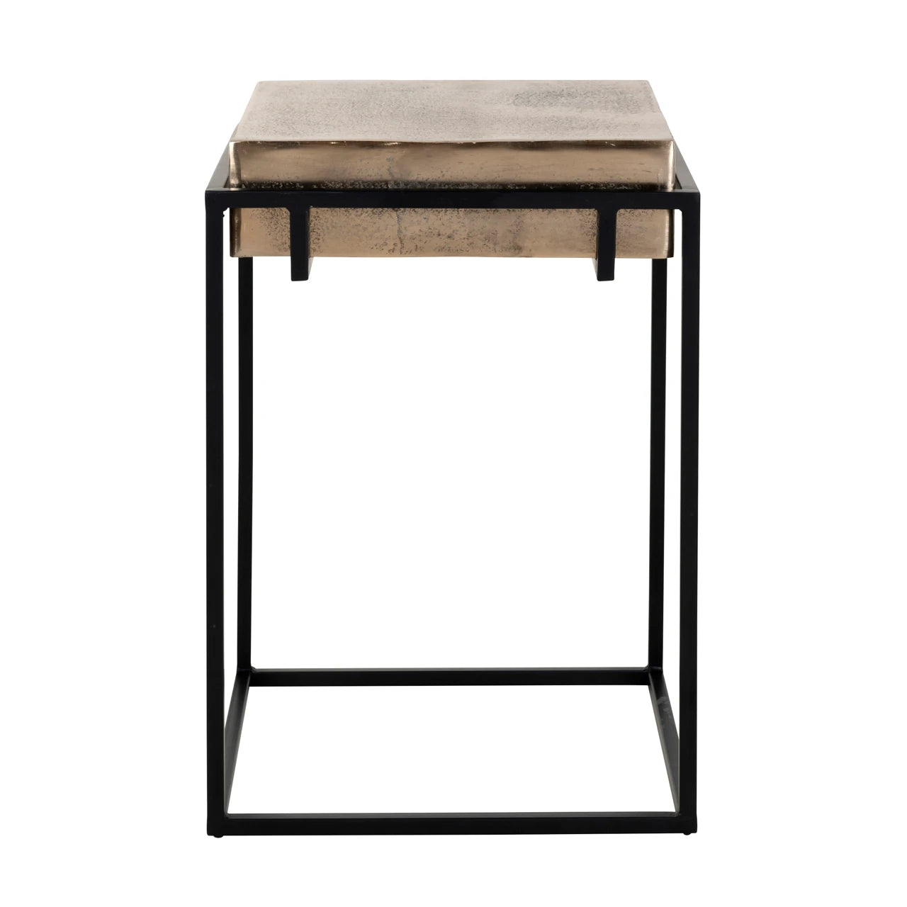 Endebord Calloway champagnegull Richmond Interiors Sidebord