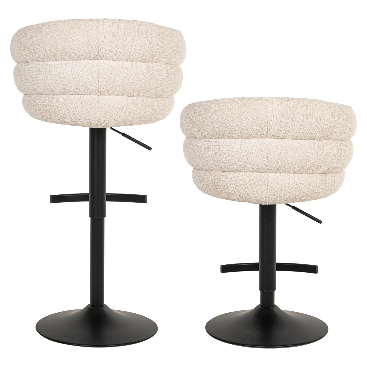Bar stool Nikki niagara beige svingbar brannhemmende Richmond Interiors Barstol