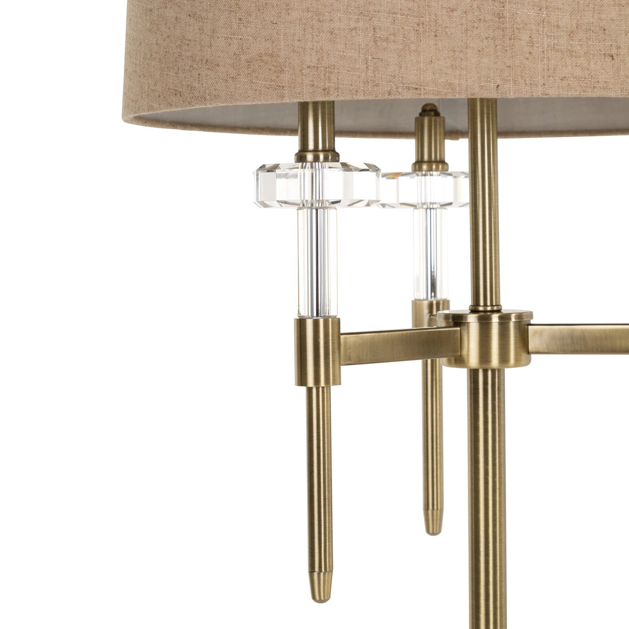 Gulvlampe Josie børstet gull Richmond Interiors Gulvlampe