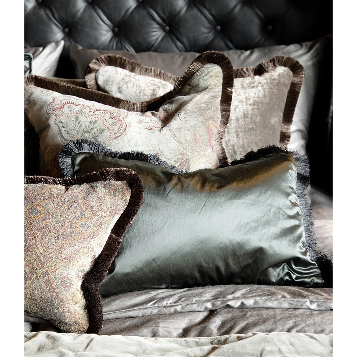 DORSIA GREEN Putetrekk Artwood Pute