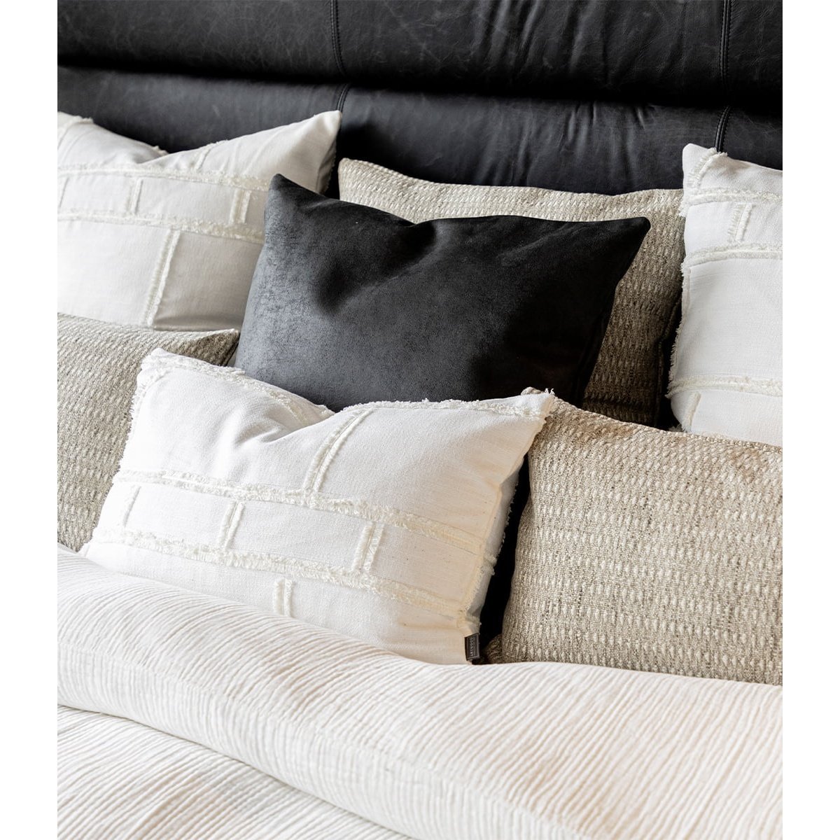 ABSTRACT Putetrekk FRINGE CREAM Artwood Pute