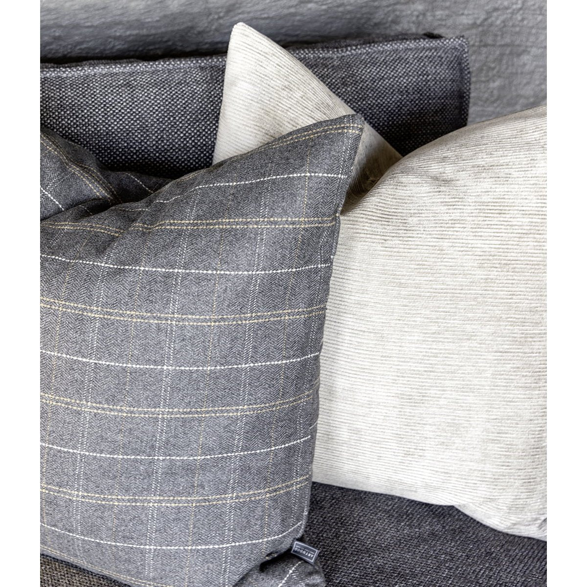 EDINBURGH GRAPHITE Putetrekk Artwood Pute