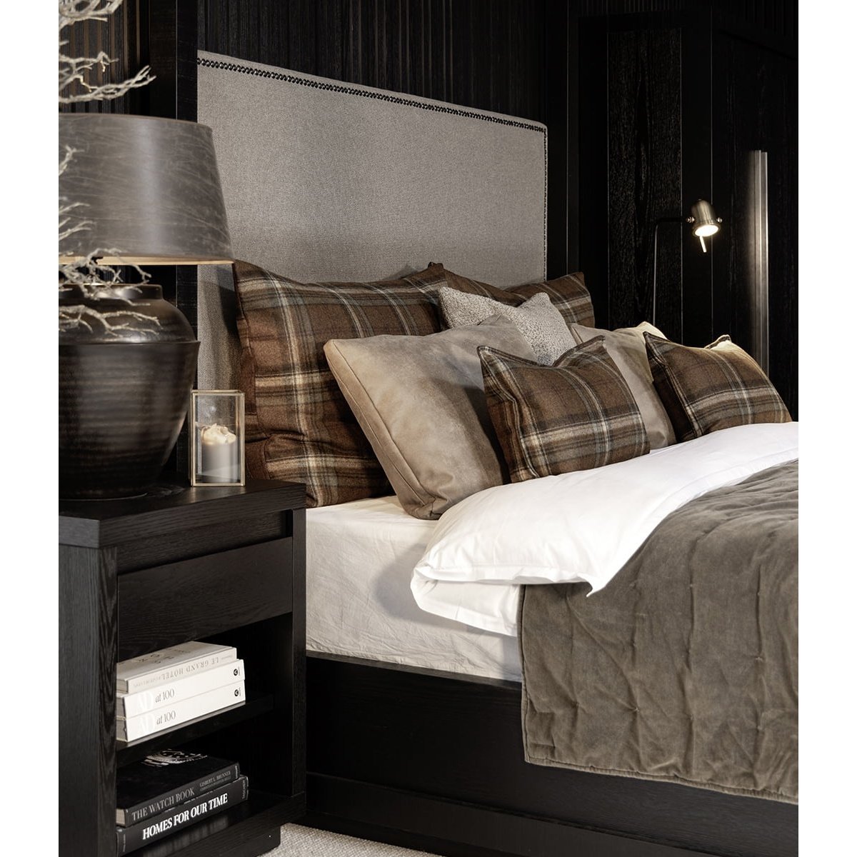 HIGHLAND BROWN Putetrekk Artwood Pute