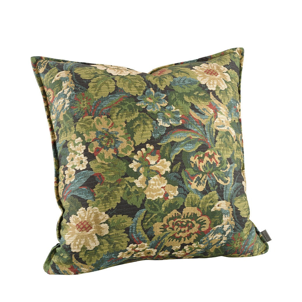 EBONLEAF BLOMST kuddfodral - 60x40 Artwood Pute