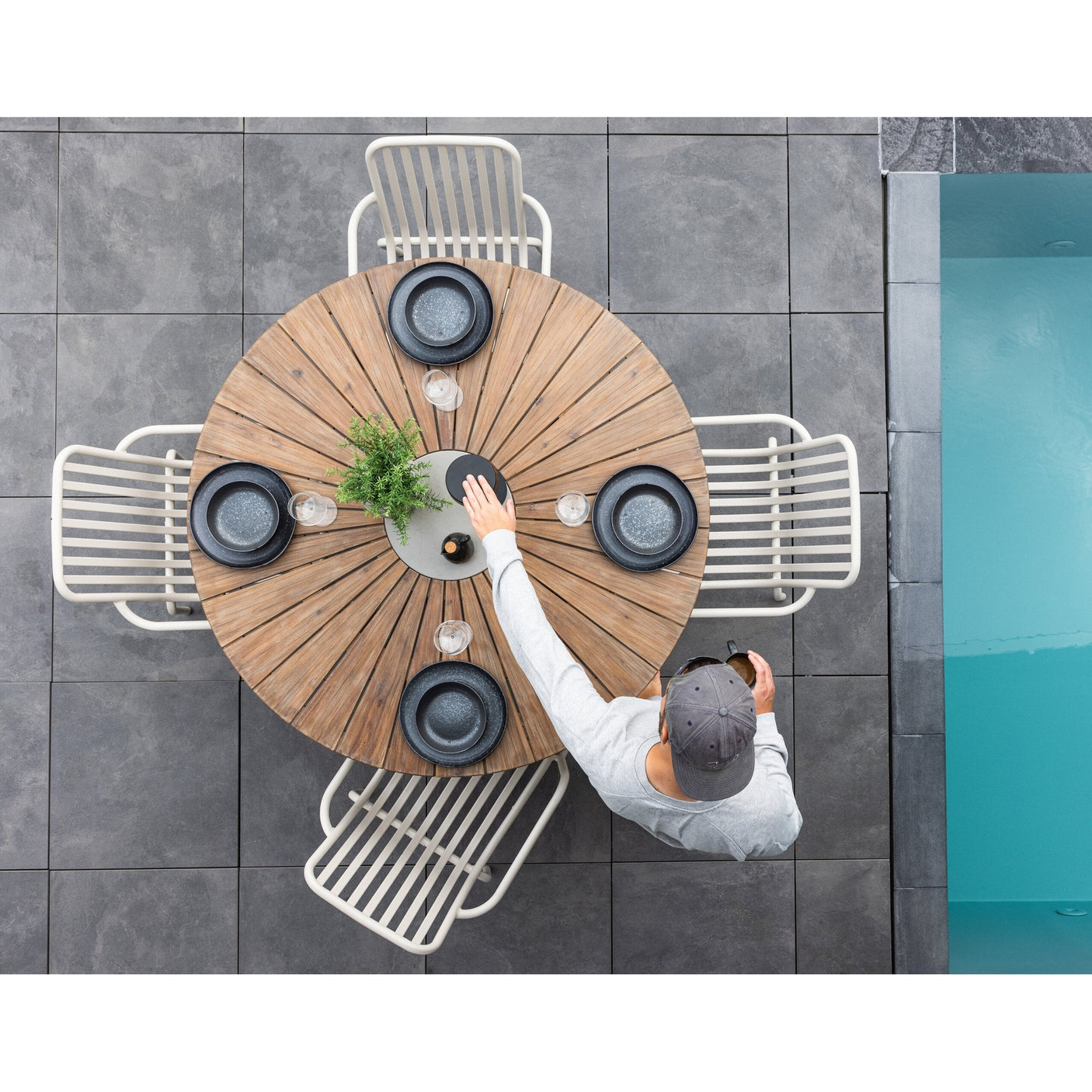 Rosario rund spisebord Venture Design Spisebord