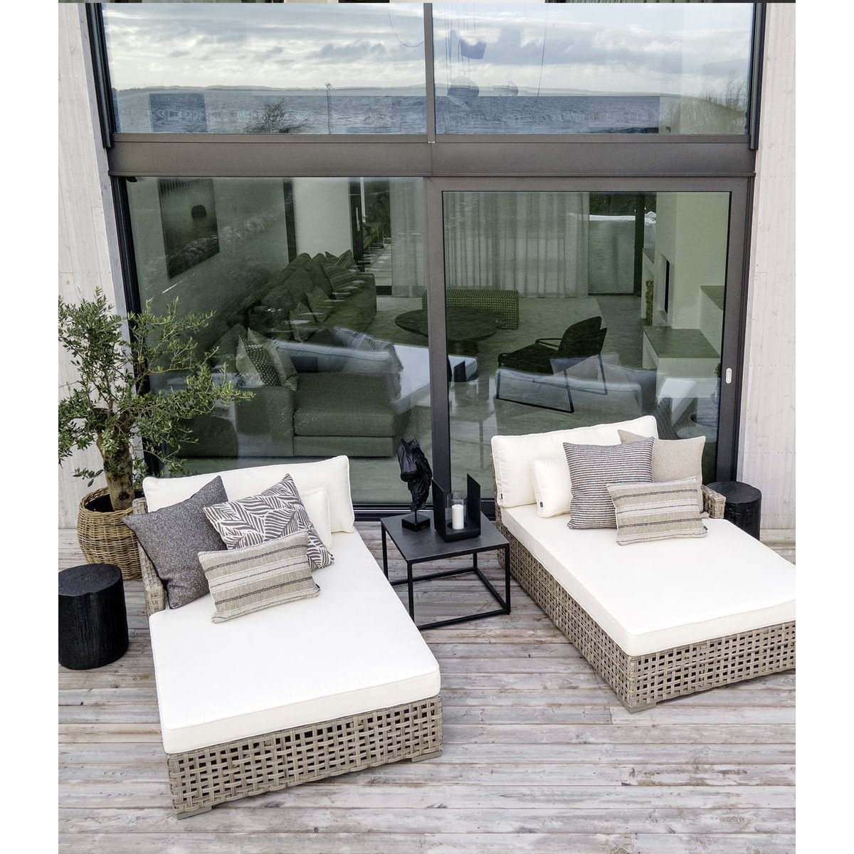 NOMAD WOVEN LINEN putetrekk Artwood Pute