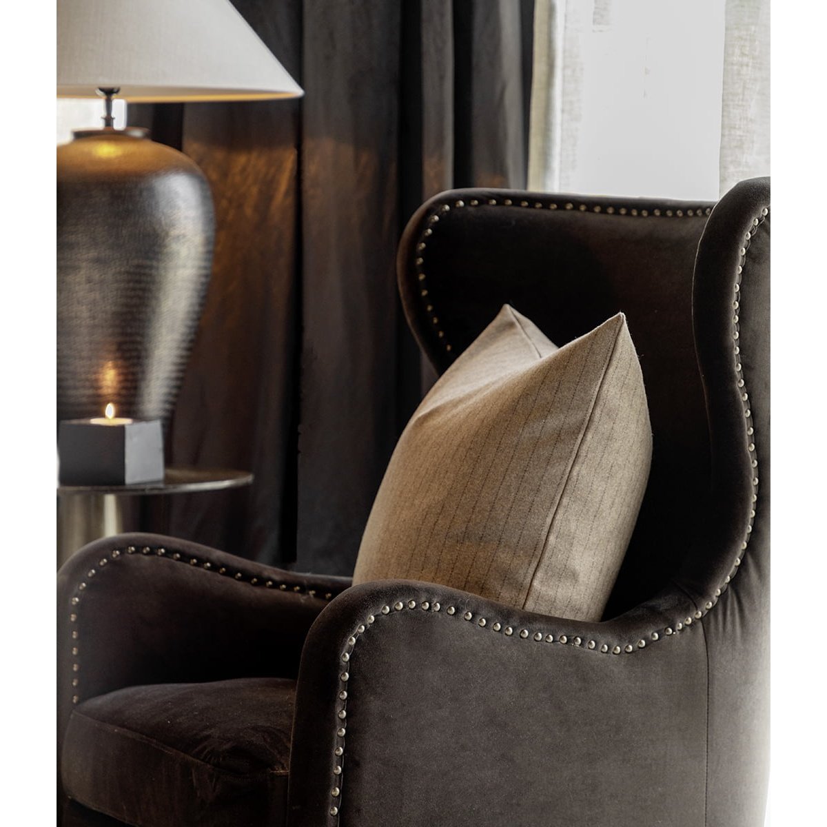 MISCHA Artwood Lenestol