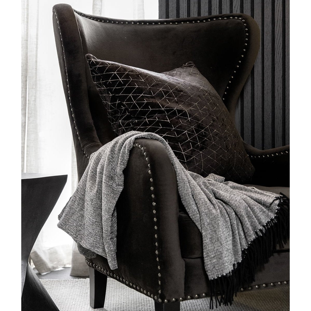 MISCHA Artwood Lenestol