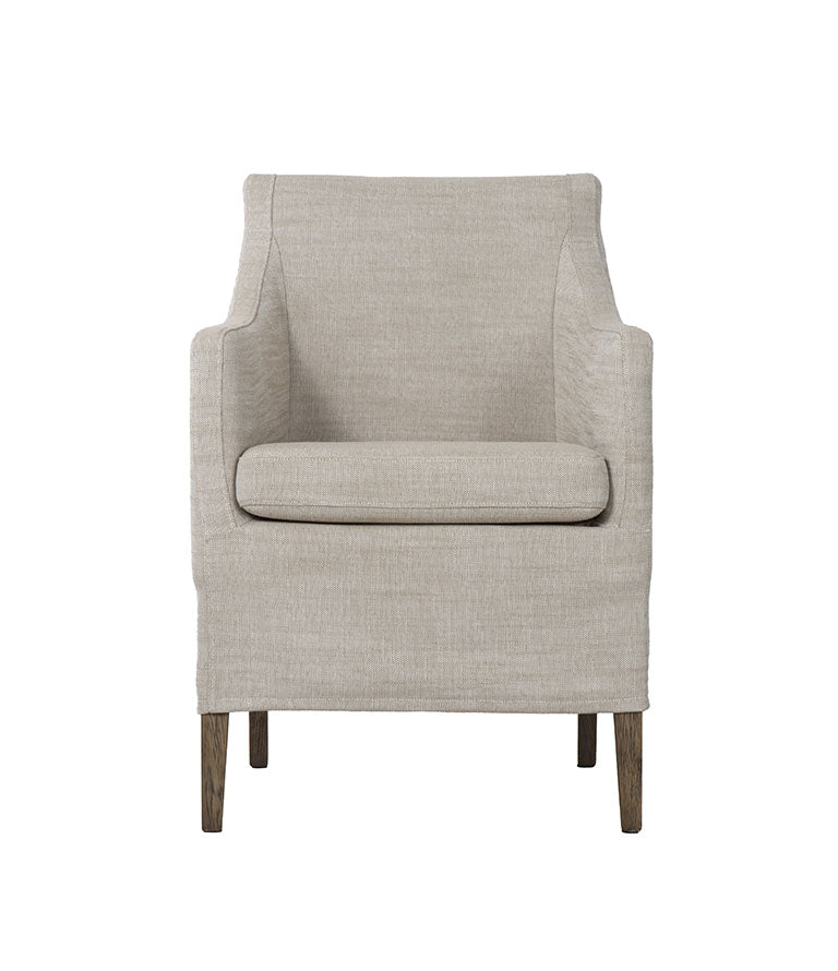 Avignon spisestol - Pearl Grey