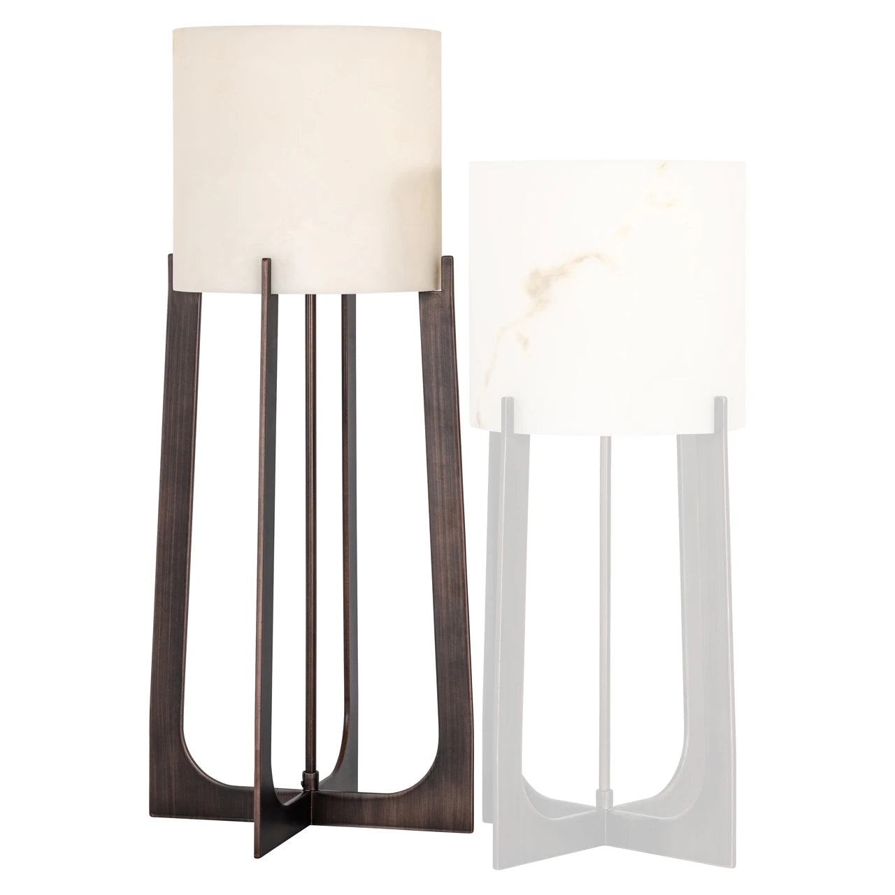 Bordlampe Loura bronse stor Richmond Interiors Bordlampe