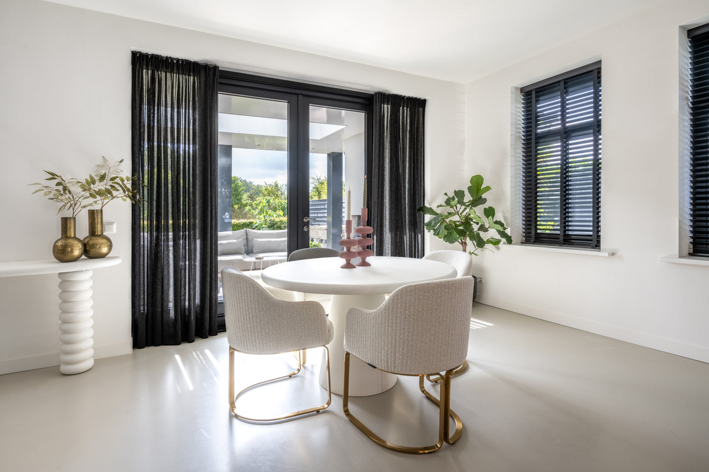 Konsoll Bloomstone hvit 170 Richmond Interiors Konsollbord