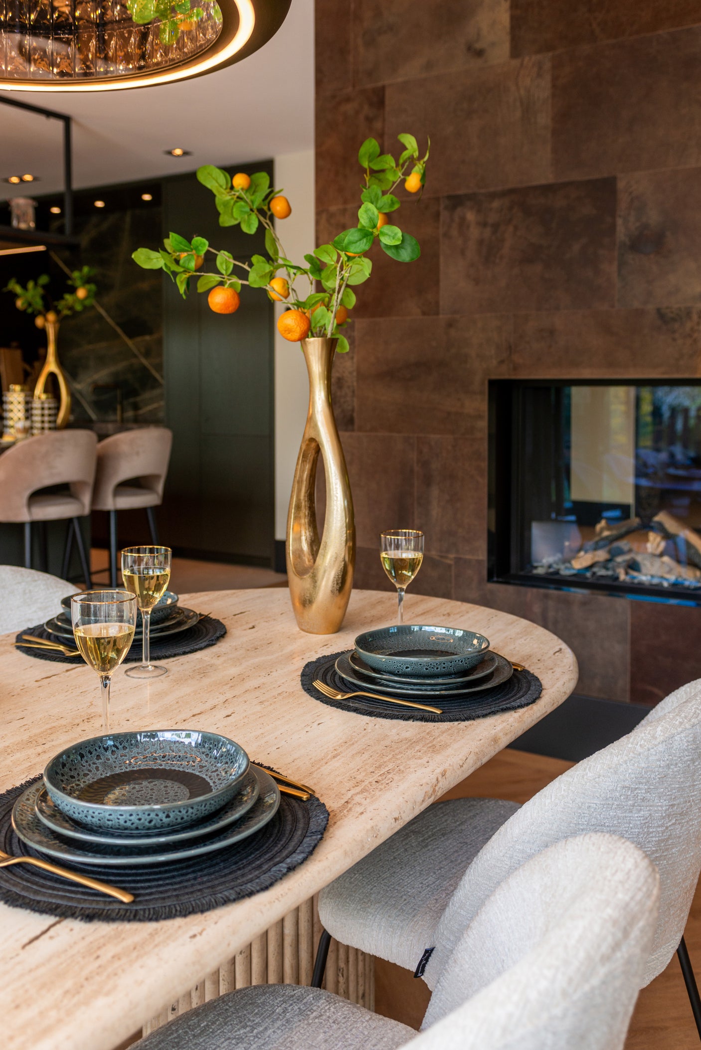 Spisebord La Cantera beige 240 Richmond Interiors Spisebord