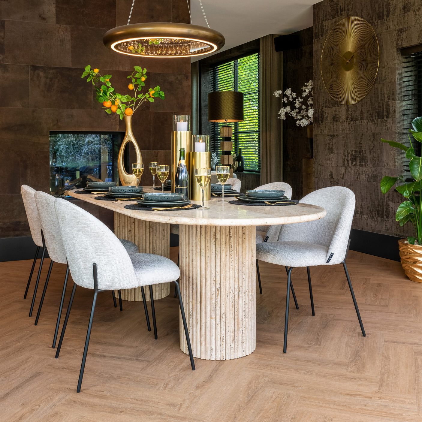 Spisebord La Cantera beige 240 Richmond Interiors Spisebord