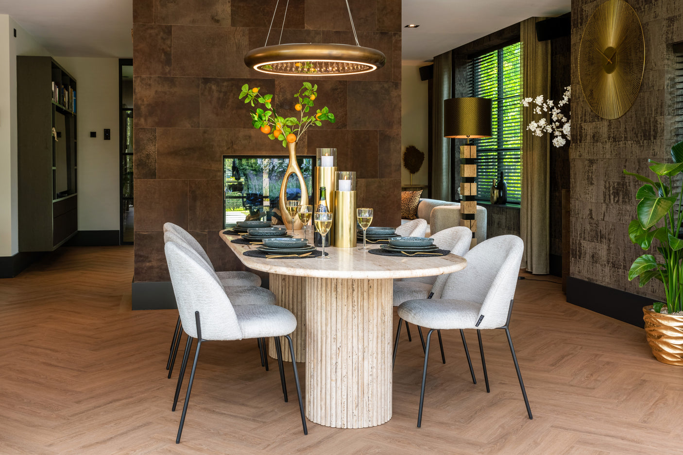 Spisestol Alyssa cream fusion Richmond Interiors Spisestol