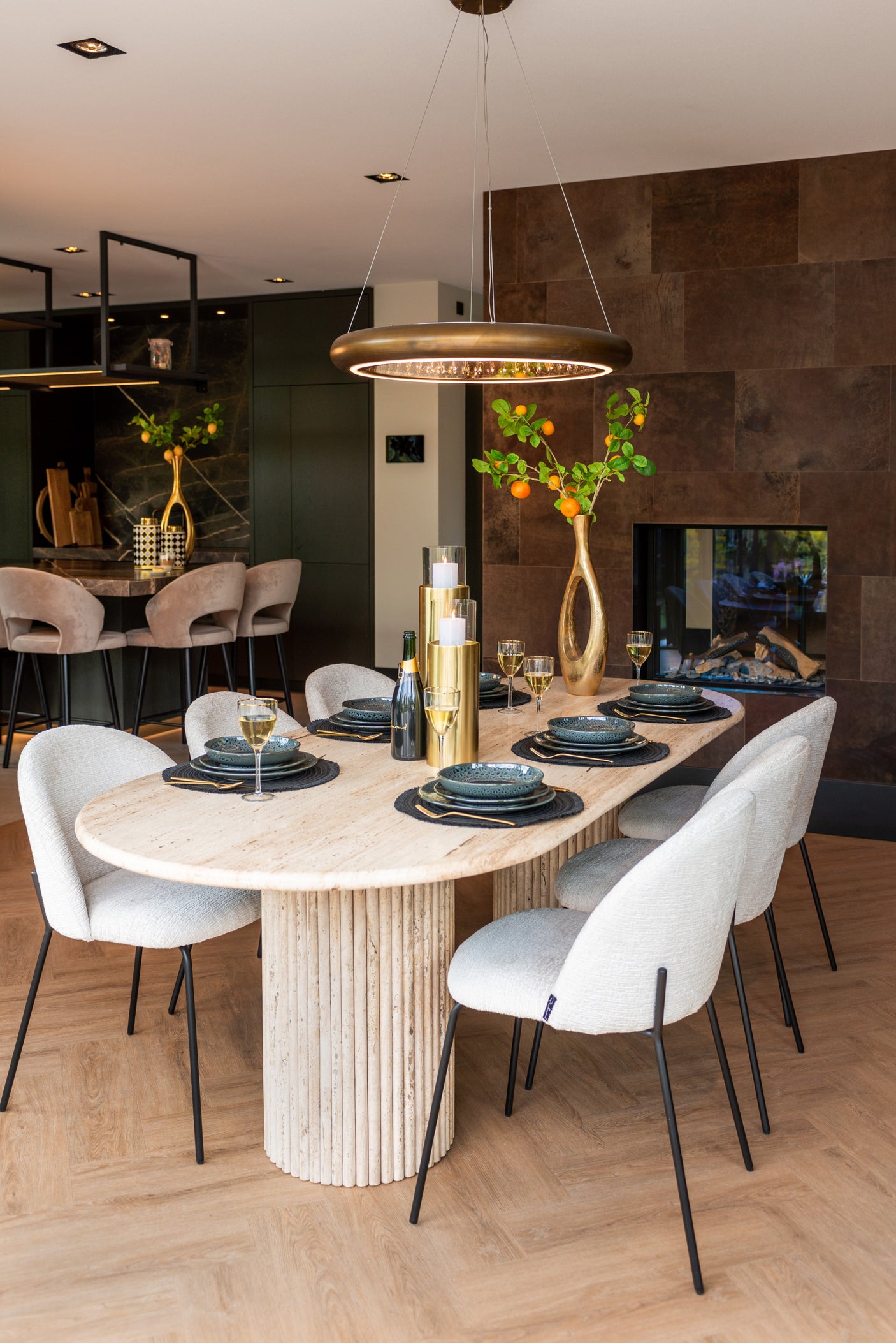Spisestol Alyssa cream fusion Richmond Interiors Spisestol