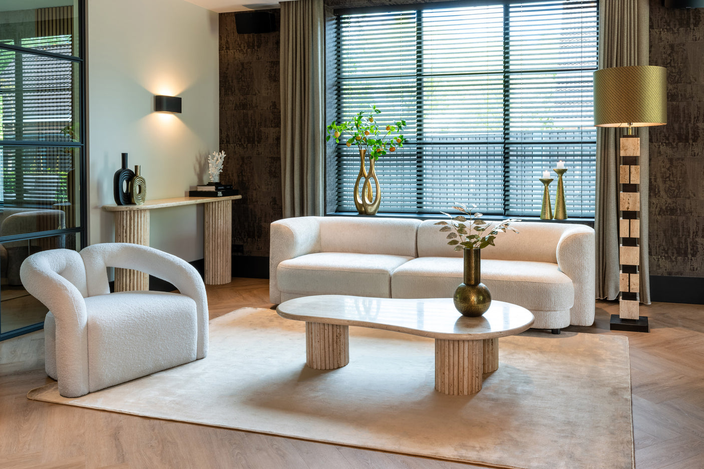 Salongbord La Cantera beige Richmond Interiors Sofabord