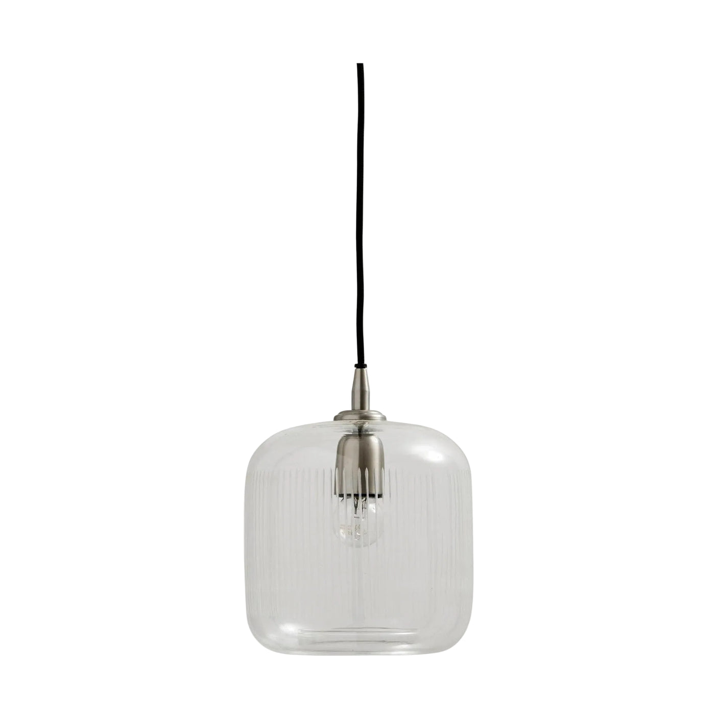 BRIGHT pendel i klart glass - h21 cm Nordal HANG LAMPS