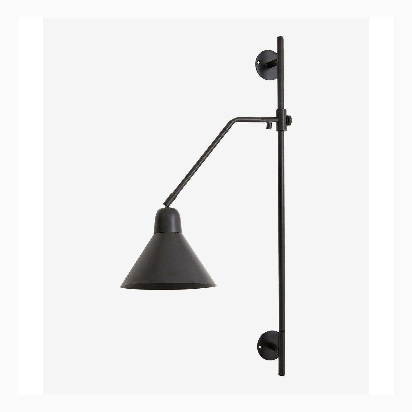 BUCK vegglampe - H82 cm - sort Nordal STAND LAMP