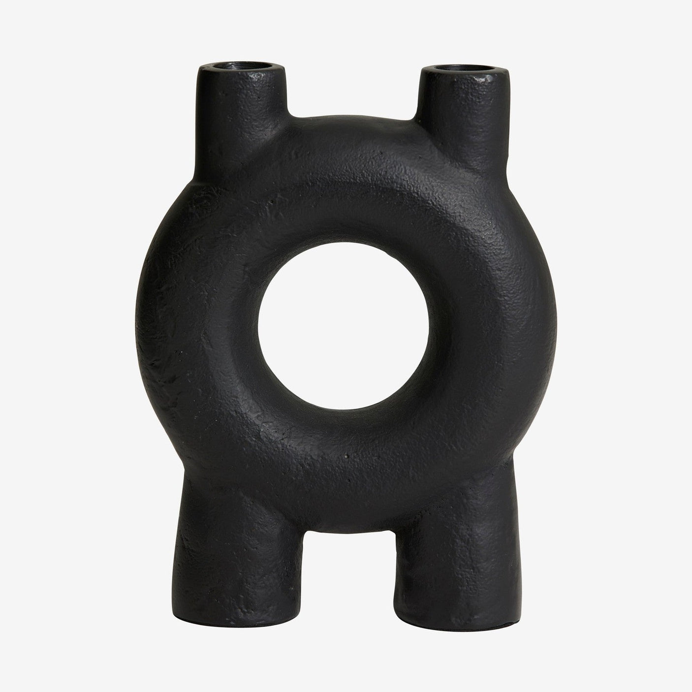 OJA lysestake for 2 stearinlys - h20 cm - sort Nordal CANDLEHOLD