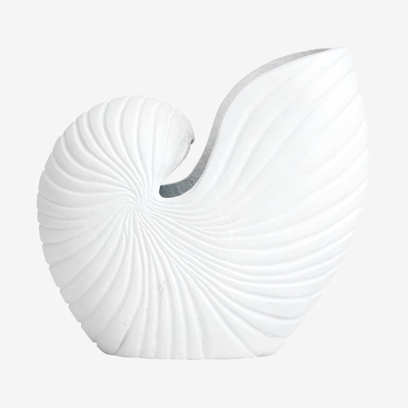 RAKITU blomstervask - konkylie - h25 cm - hvit Nordal INDOOR POT