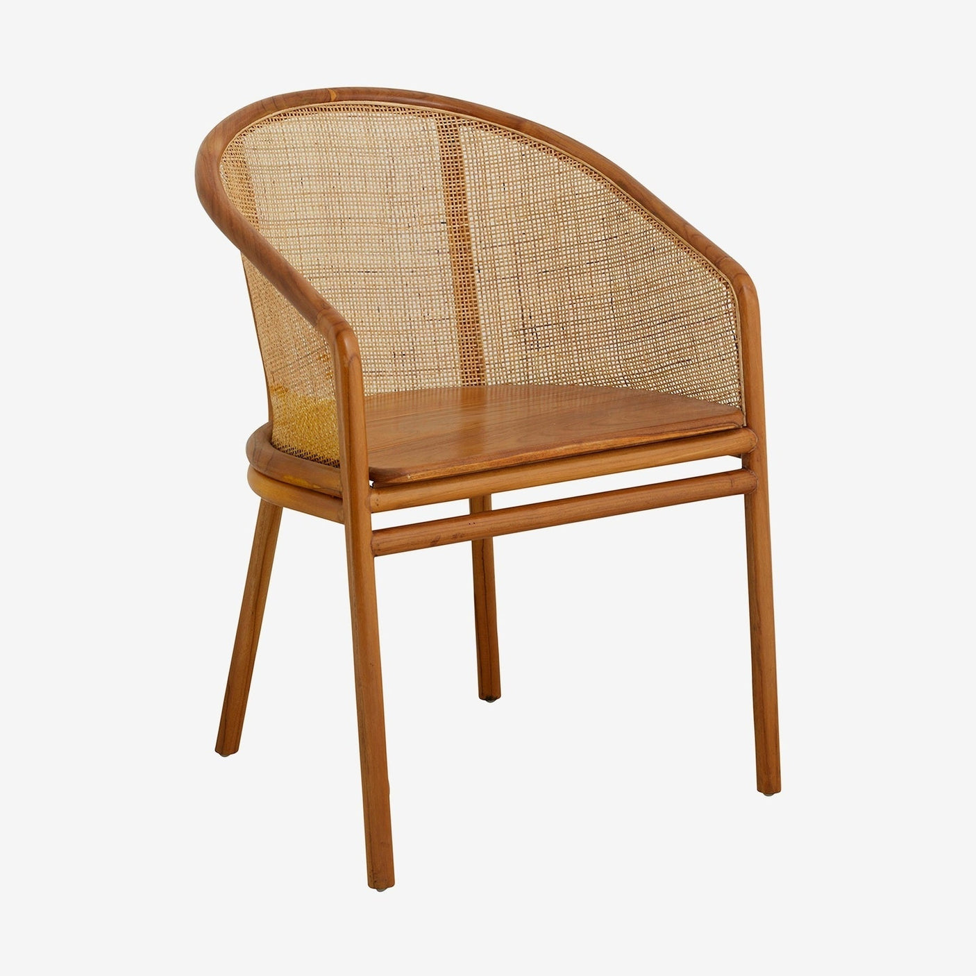 MOSSO spisebordstol - lysbrun Nordal CHAIRS+ARM