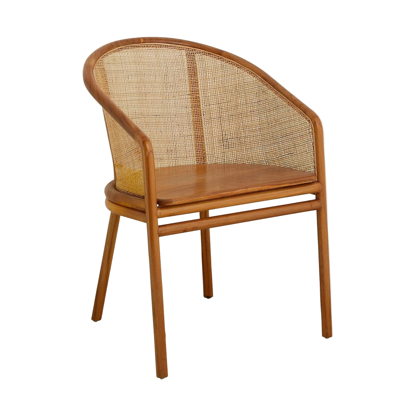 MOSSO spisebordstol - lysbrun Nordal CHAIRS+ARM