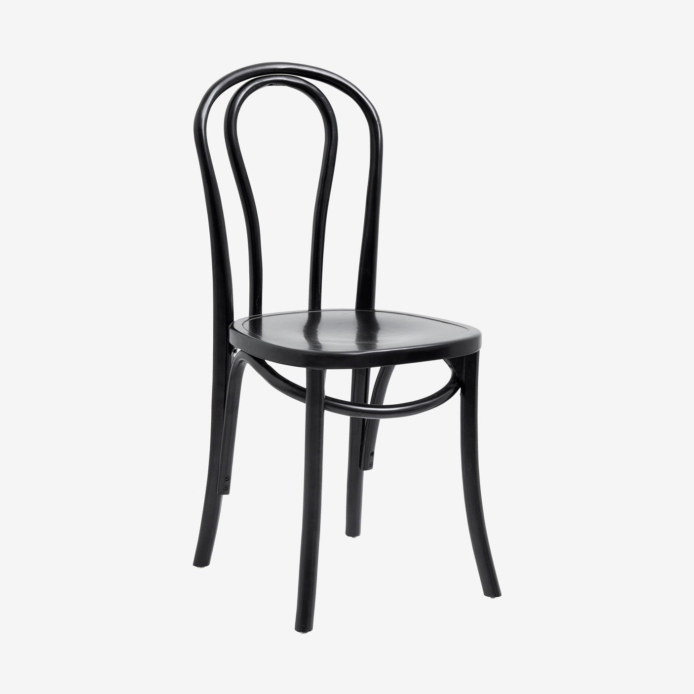 BISTRO spisebordstol i tre - sort Nordal CHAIRS+ARM