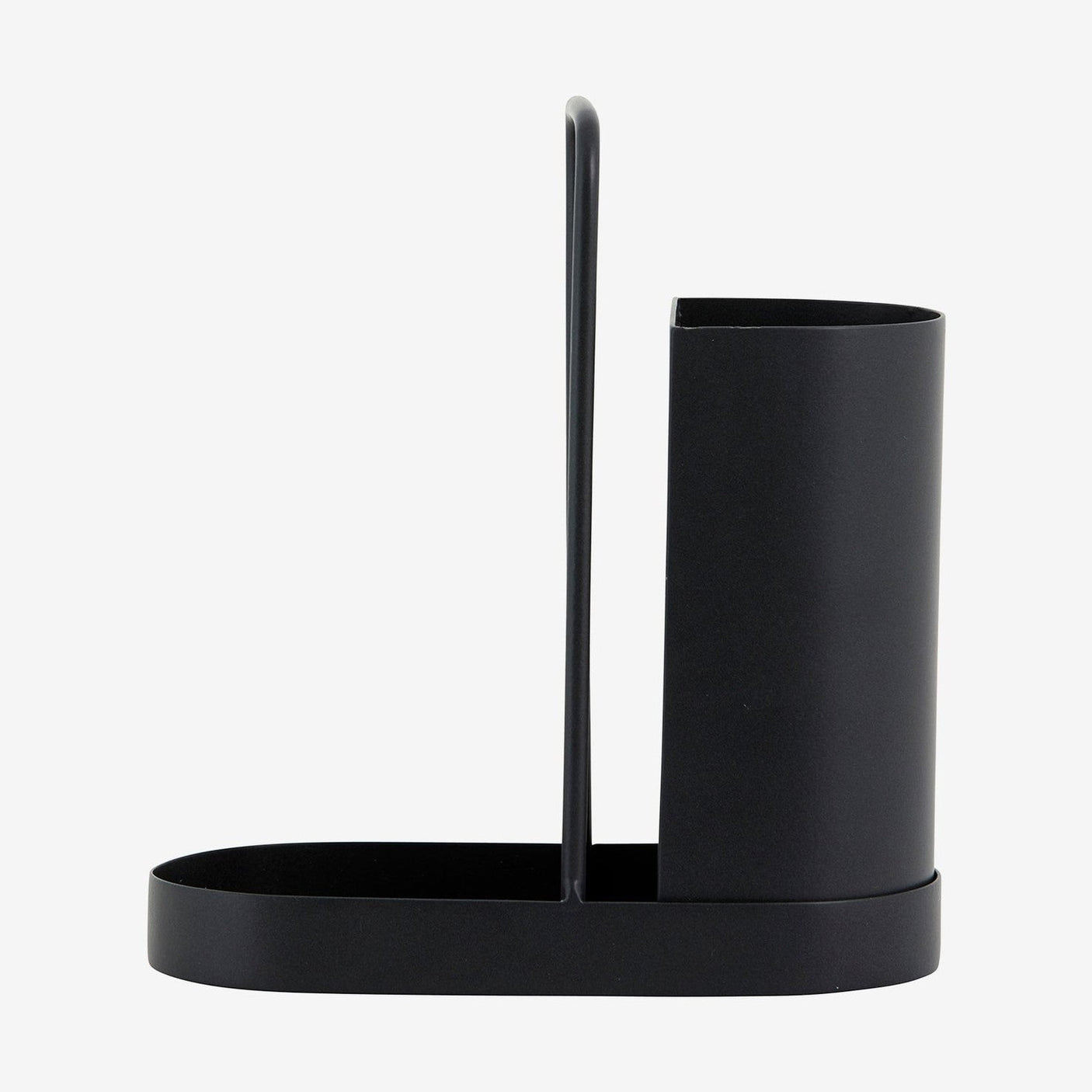 KAKI holder til oppvaskbørste - 8,4x17,9 cm - sort Nordal KITCHEN AC