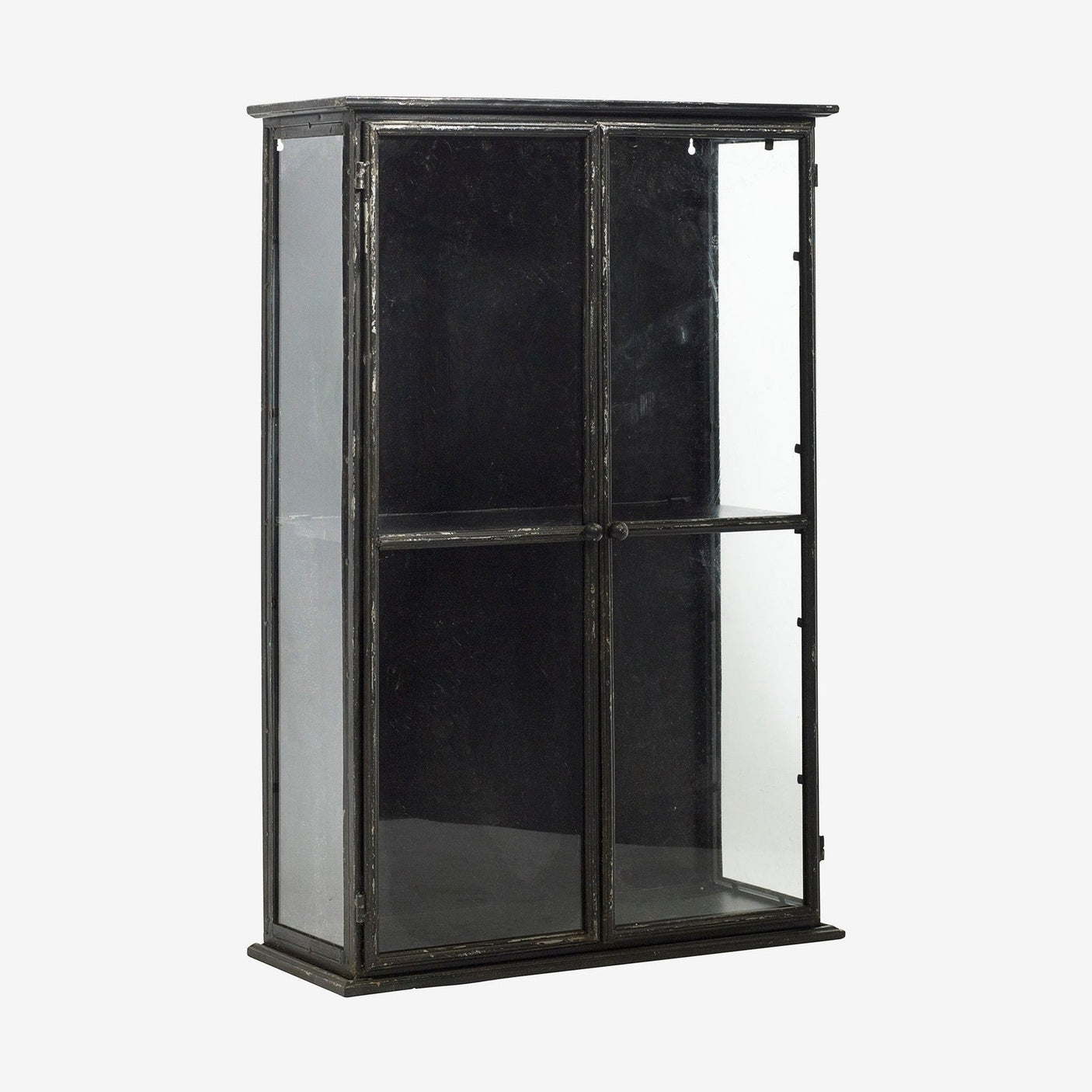 DOWNTOWN veggkasse av jern - 81x54 - sort Nordal WALL/ DISP