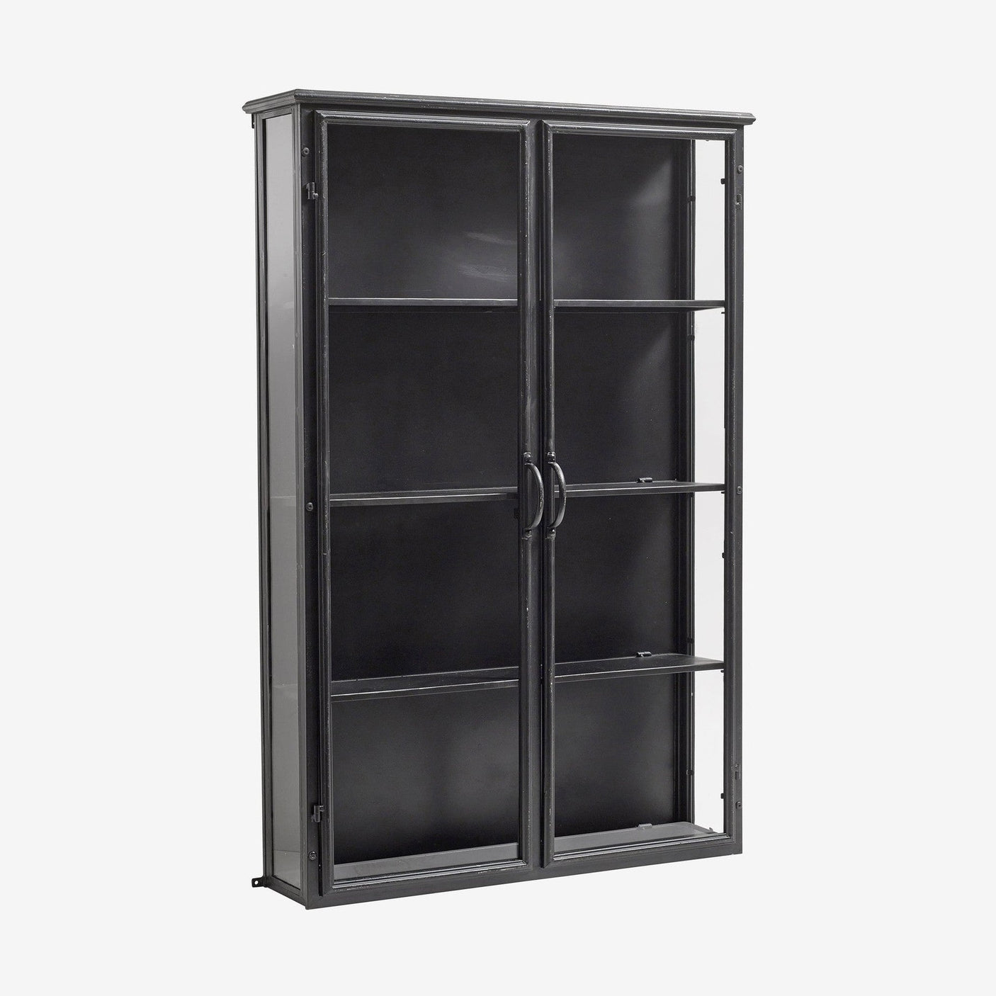 DOWNTOWN-veggskap i jern - 121x80 - sort Nordal WALL/ DISP