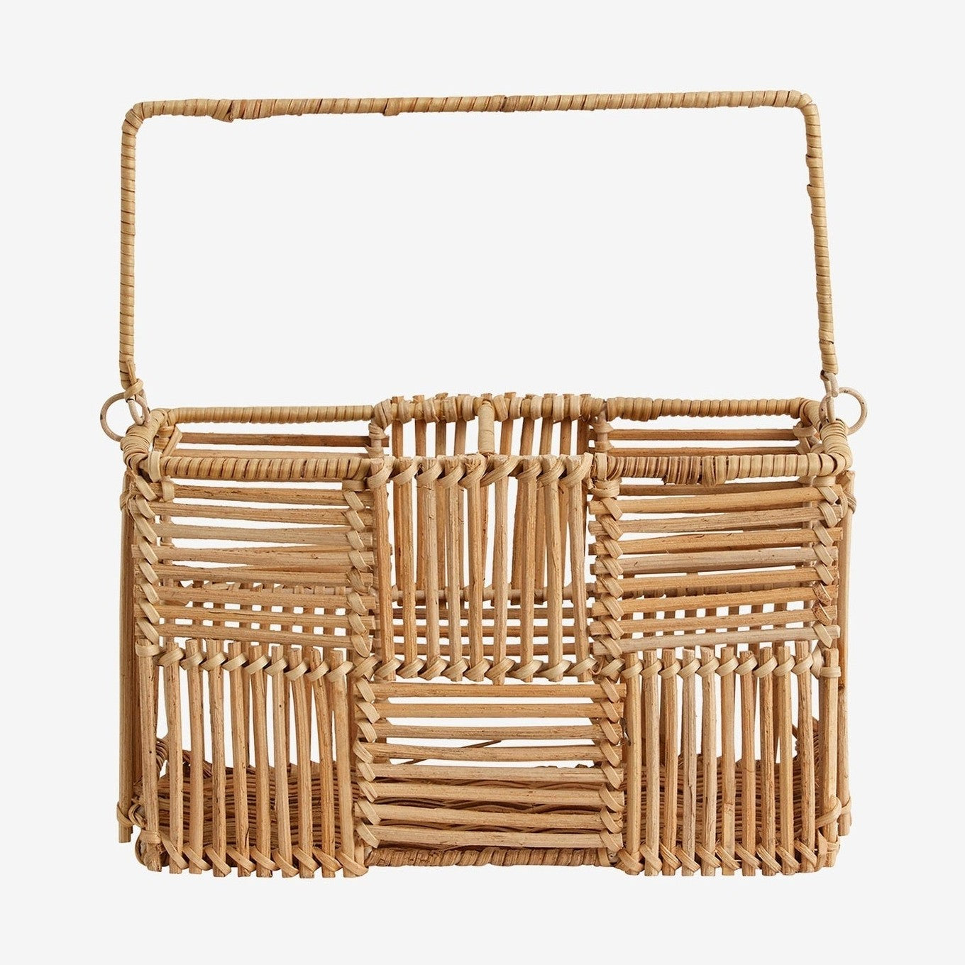 ZADAR-flettkurv i rattan - 15x24,5 cm - natur Nordal STORAGE
