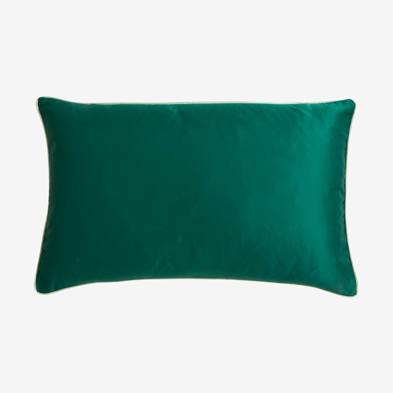 AIN-pustelapp i satin - 50x80 - mørkegrønn Nordal PILLOWS
