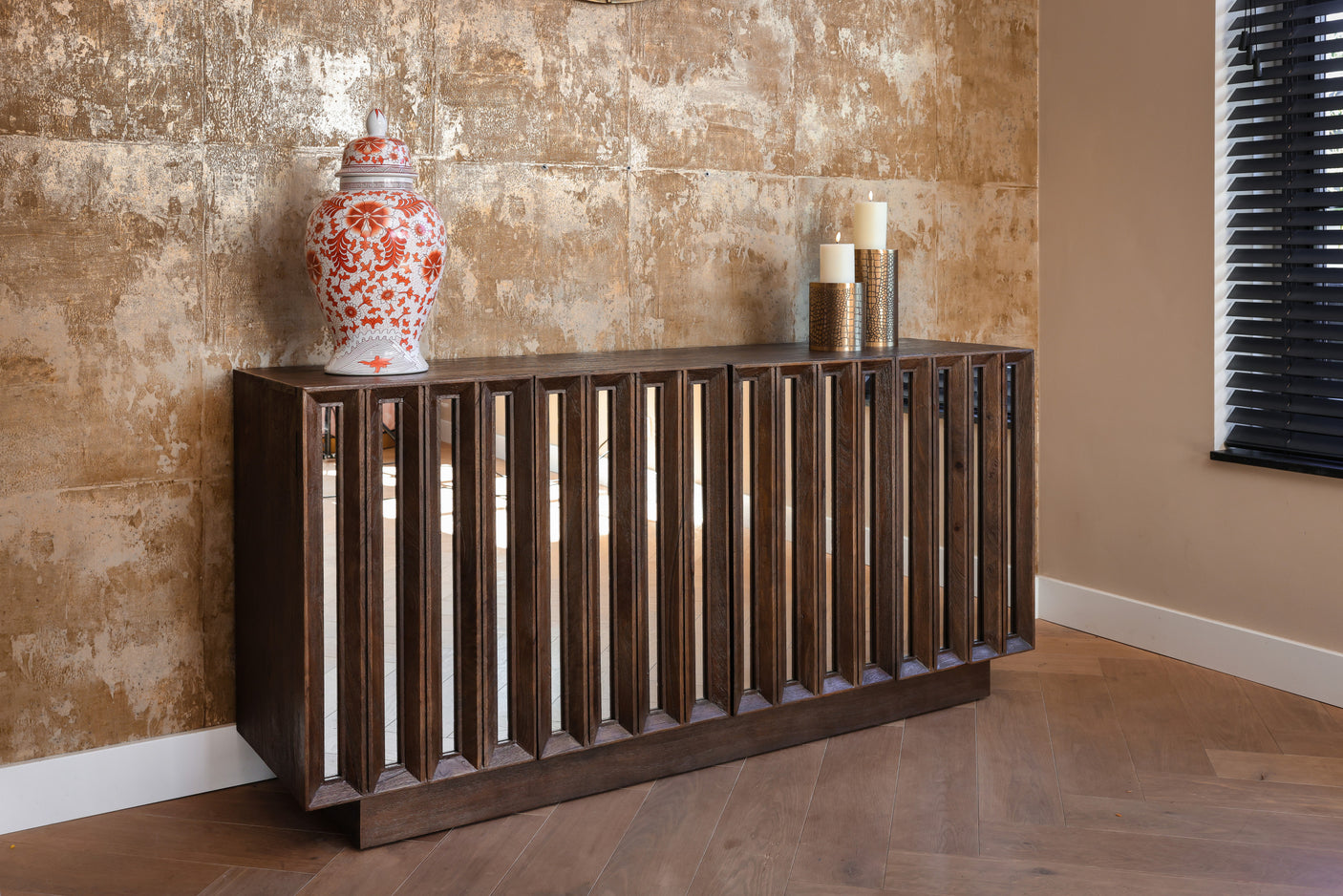 Klokke Zane gull Richmond Interiors Veggur