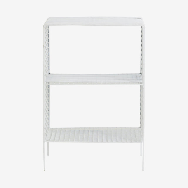 TUO seng/sidebord i jern - 40x30 cm - hvit Nordal WALL/ DISP